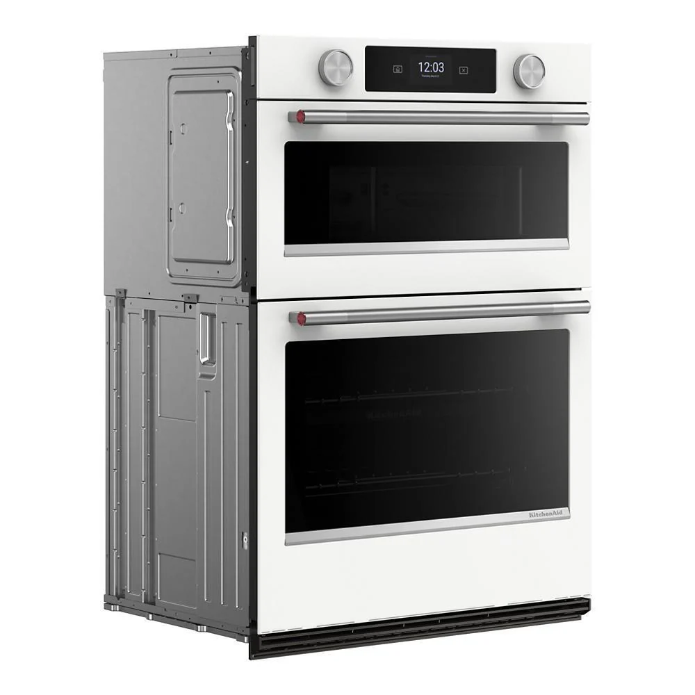 Kitchenaid KOEC730SWH 30-inch Smart Electric Combo Wall Oven with Assisted Cooking Modes - White - Image 5