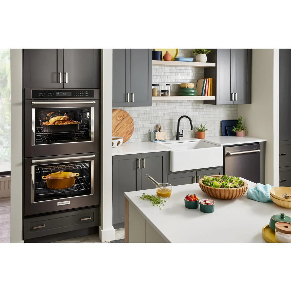 KOED530PBS KitchenAid® 30" Double Wall Ovens with Air Fry Mode - Image 2