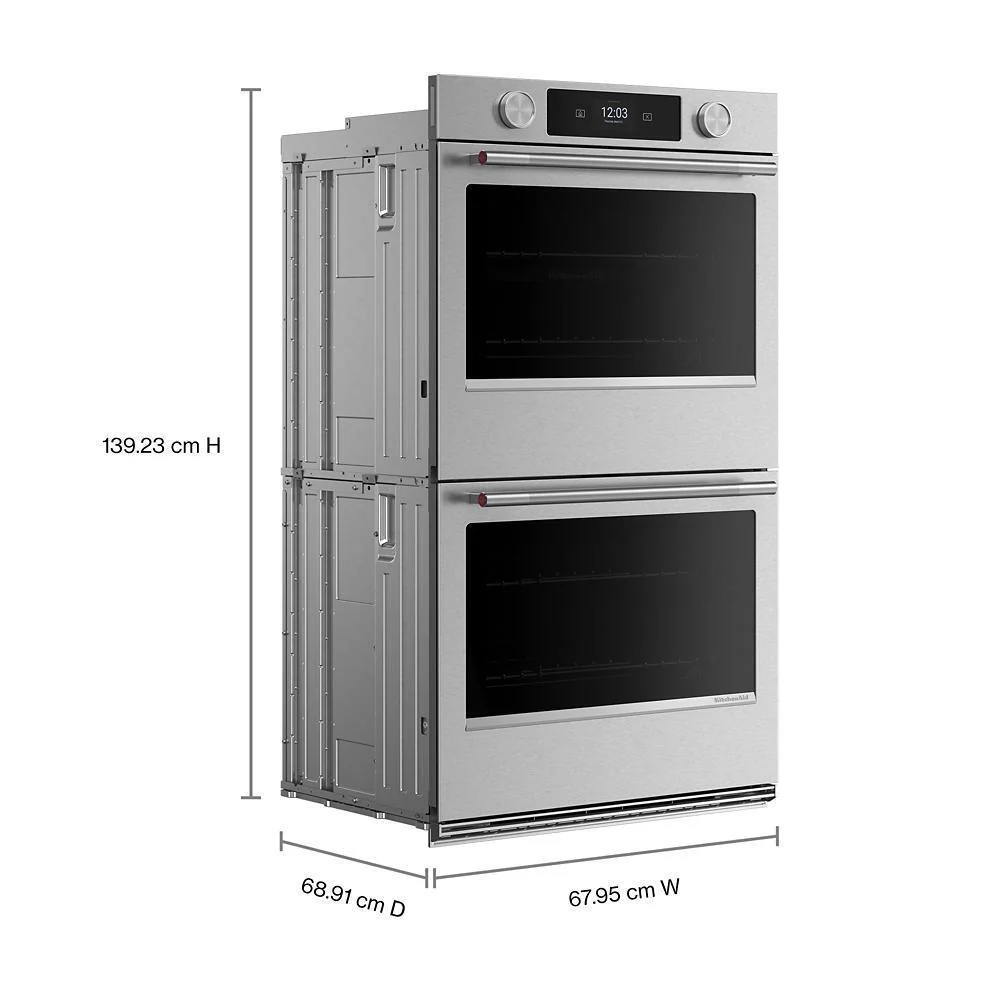 Kitchenaid KOED727SPS 27-inch Smart Electric Double Wall Oven with Assisted Cooking Modes - PrintShield™ Finish - Image 2