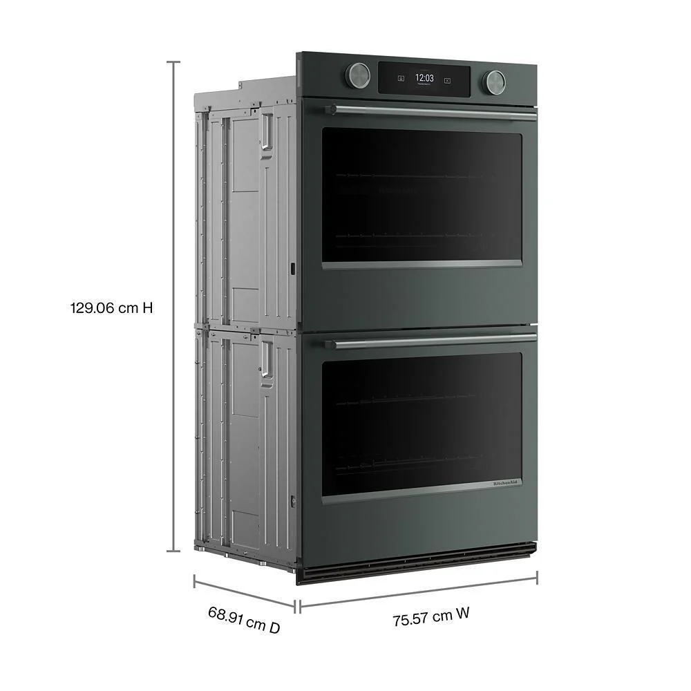 Kitchenaid KOED730SJP 30-inch Smart Electric Double Wall Oven with Assisted Cooking Modes - Juniper - Image 2