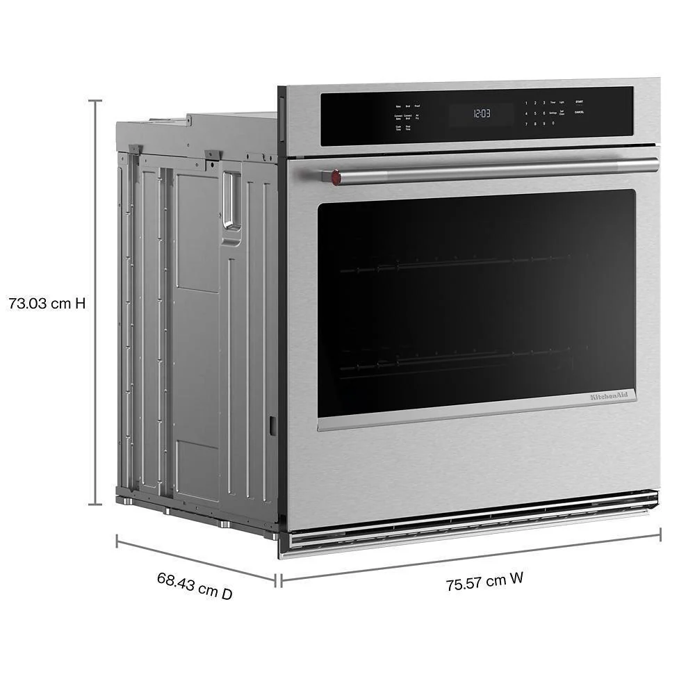 Kitchenaid KOES530SPS 30-inch Electric Single Wall Oven with No Preheat Air Fry Mode - PrintShield™ Finish - Image 2