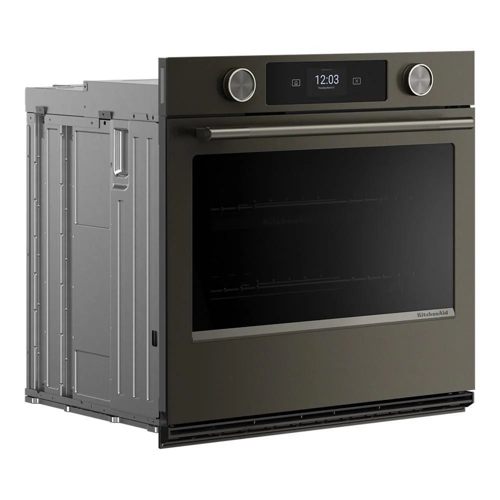 Kitchenaid KOES730SBE 30-inch Smart Electric Single Wall Oven with Assisted Cooking Modes - Black Ore - Image 7
