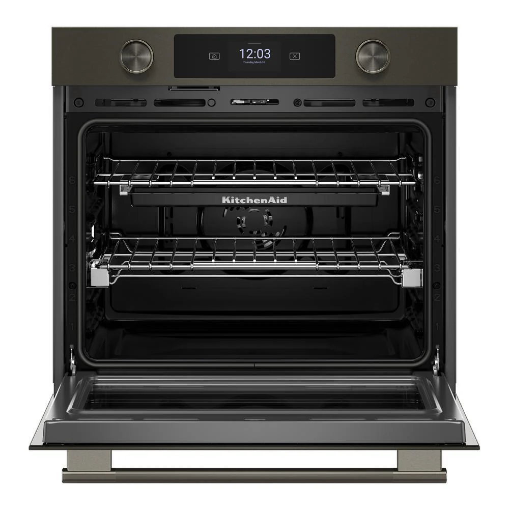 Kitchenaid KOES730SBE 30-inch Smart Electric Single Wall Oven with Assisted Cooking Modes - Black Ore - Image 8