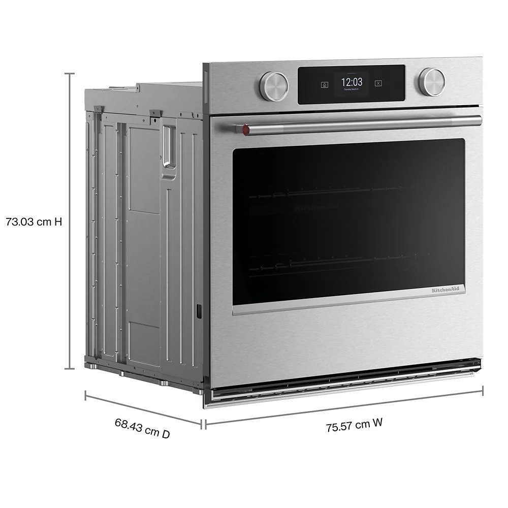 Kitchenaid KOES730SPS 30-inch Smart Electric Single Wall Oven with Assisted Cooking Modes - PrintShield™ Finish - Image 3