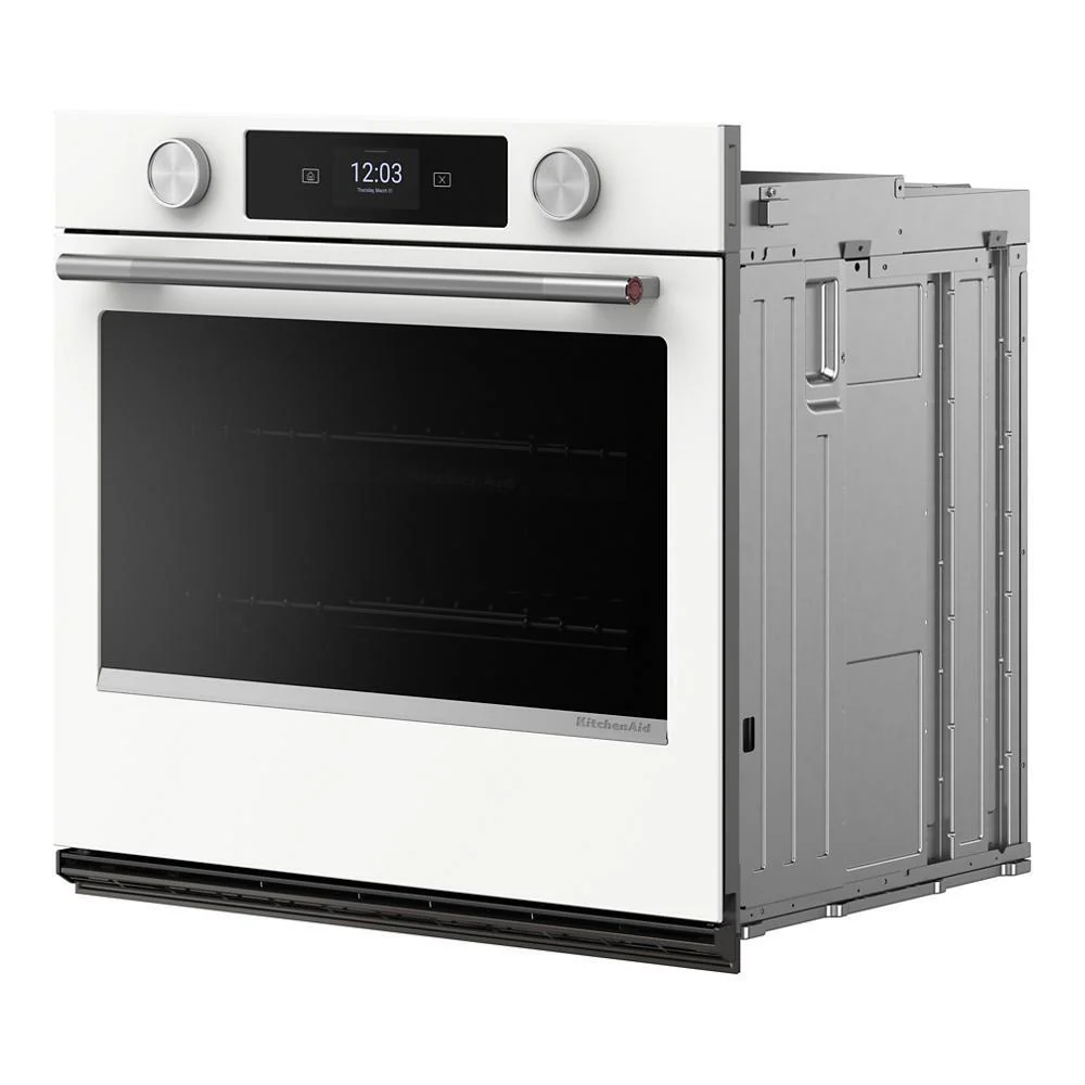 Kitchenaid KOES730SWH 30-inch Smart Electric Single Wall Oven with Assisted Cooking Modes - White - Image 4