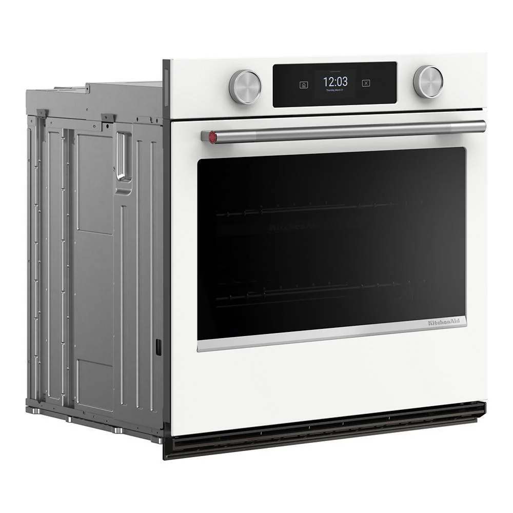 Kitchenaid KOES730SWH 30-inch Smart Electric Single Wall Oven with Assisted Cooking Modes - White - Image 7