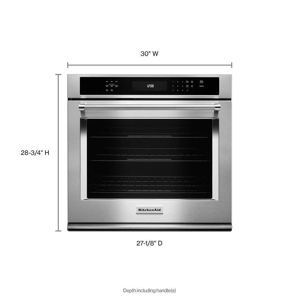 KITCHENAID 30" Single Wall Oven with Even-Heat(TM) True Convection - Image 4