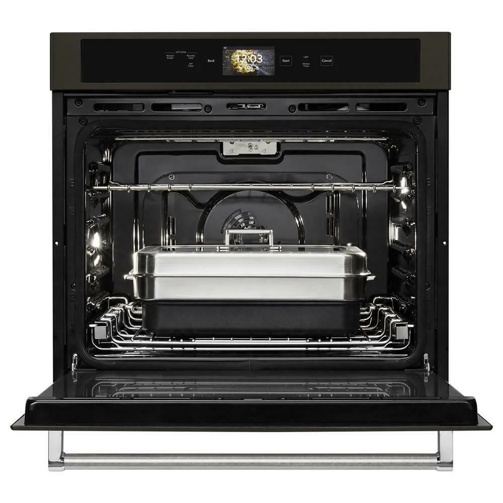 Kitchenaid KOSE900HBS Smart Oven+ 30" Single Oven with Powered Attachments and PrintShield™ Finish - Image 2