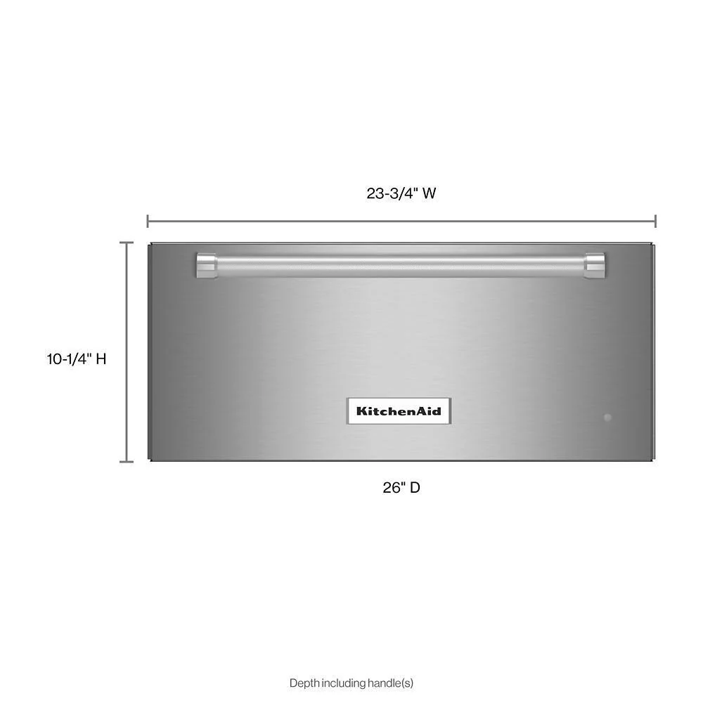 Kitchenaid KOWT104ESS 24'' Slow Cook Warming Drawer - Image 2