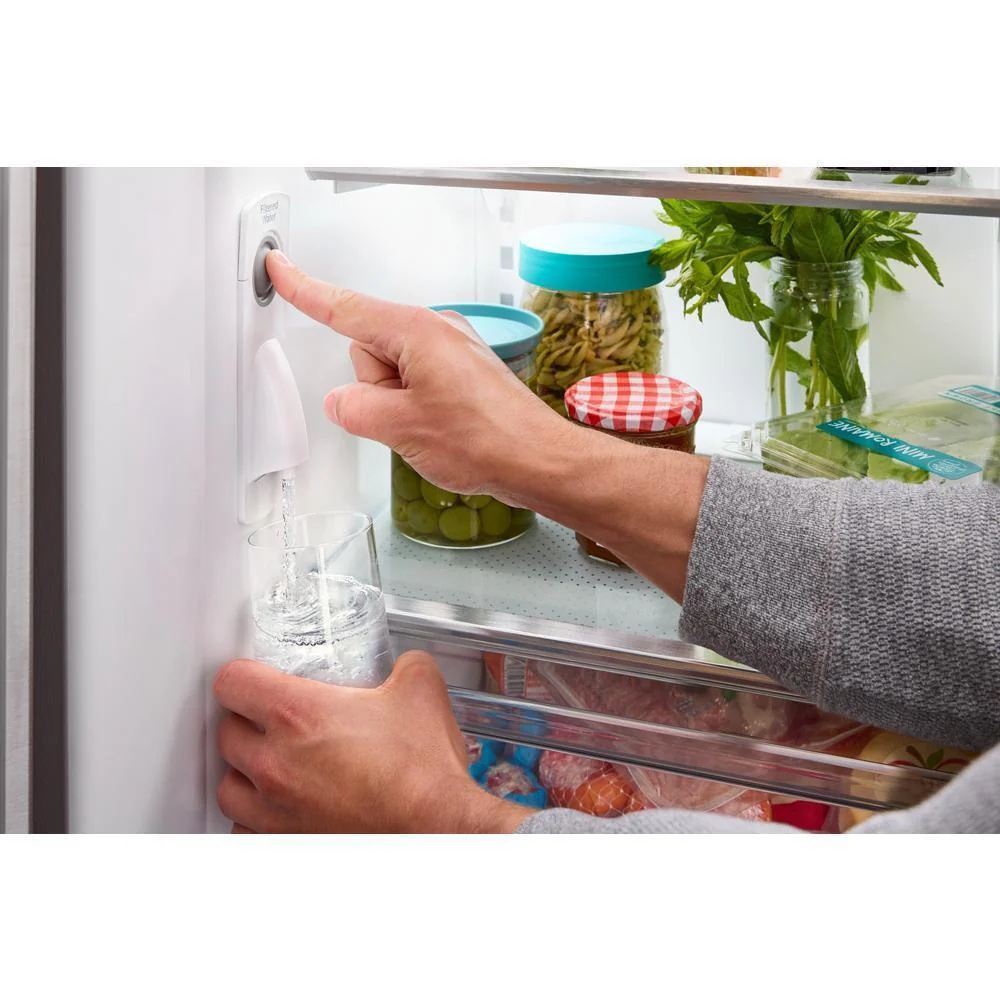 Kitchenaid KRFC136RBS 20 cu. ft. 36-Inch Width Counter-Depth French Door Refrigerator with Interior Dispense - Image 15