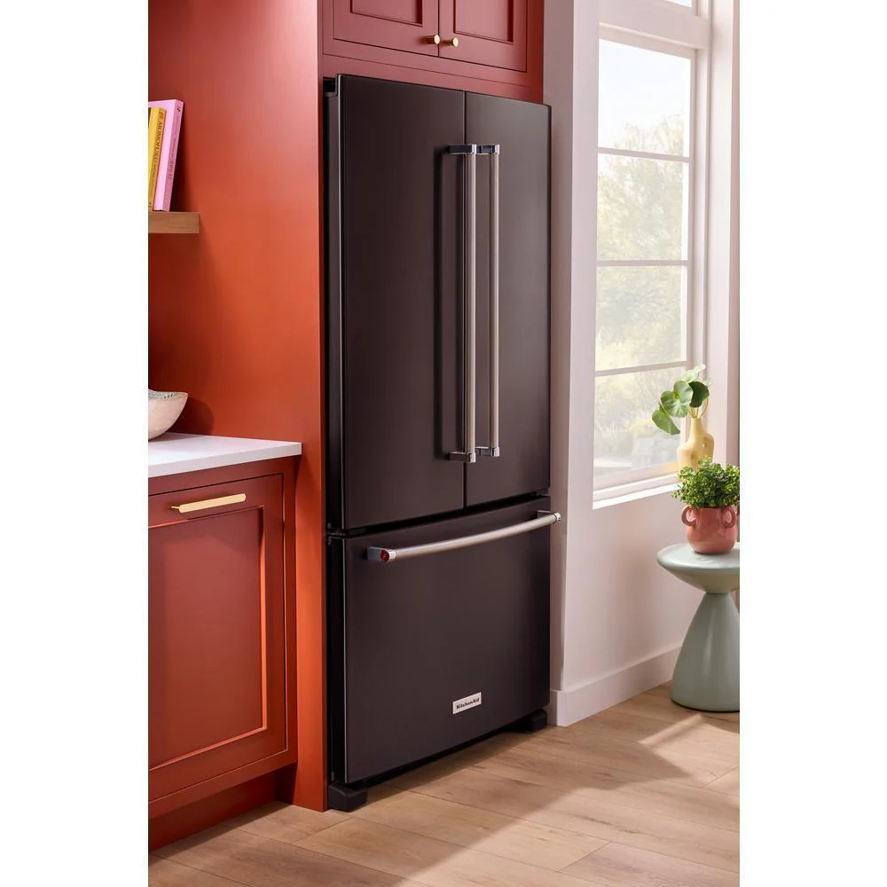 Kitchenaid KRFC136RBS 20 cu. ft. 36-Inch Width Counter-Depth French Door Refrigerator with Interior Dispense - Image 3