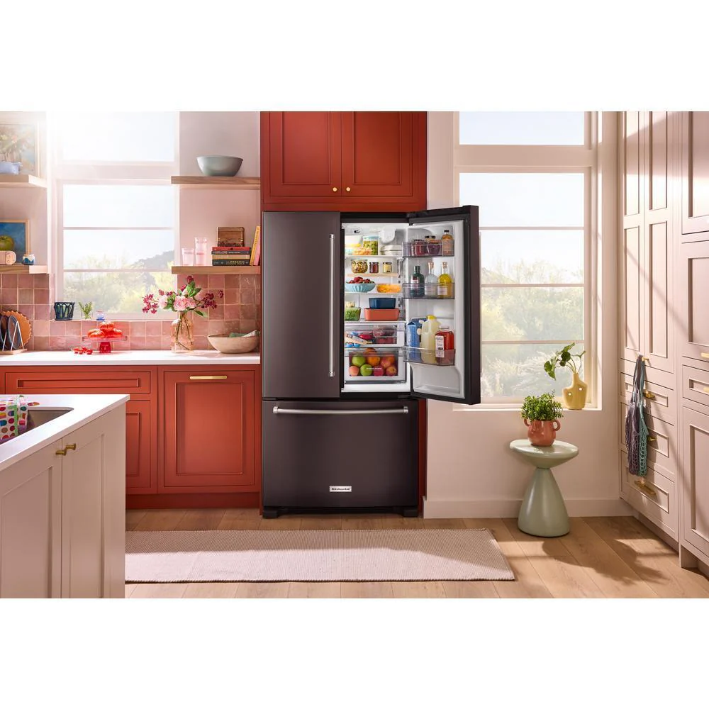 Kitchenaid KRFC136RBS 20 cu. ft. 36-Inch Width Counter-Depth French Door Refrigerator with Interior Dispense - Image 5