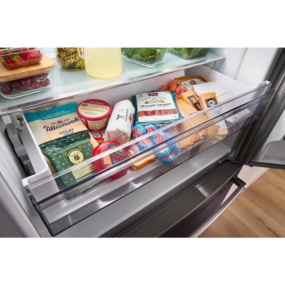Kitchenaid KRFC136RBS 20 cu. ft. 36-Inch Width Counter-Depth French Door Refrigerator with Interior Dispense - Image 8