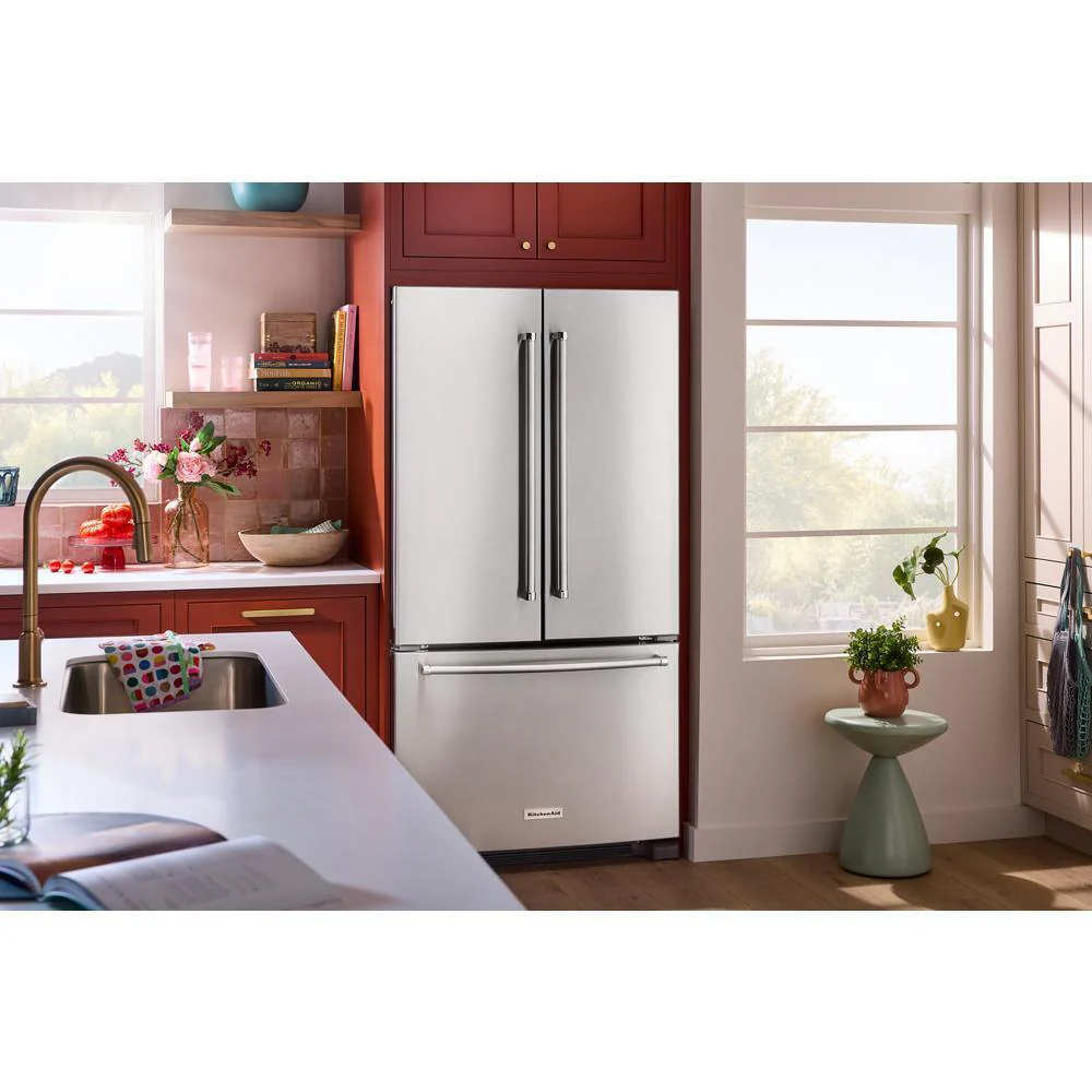 Kitchenaid KRFC136RPS 20 cu. ft. 36-Inch Width Counter-Depth French Door Refrigerator with Interior Dispense - Image 2