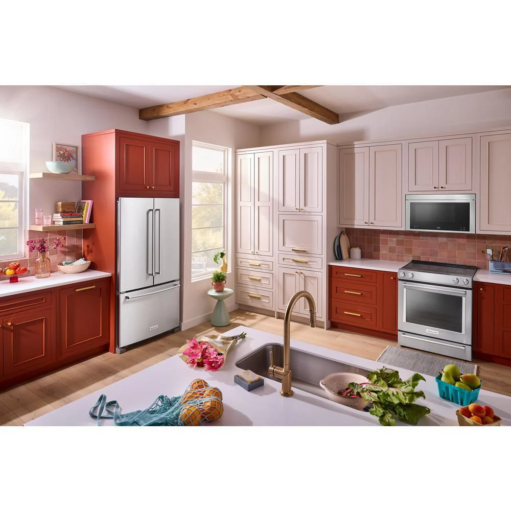 Kitchenaid KRFC136RPS 20 cu. ft. 36-Inch Width Counter-Depth French Door Refrigerator with Interior Dispense - Image 5