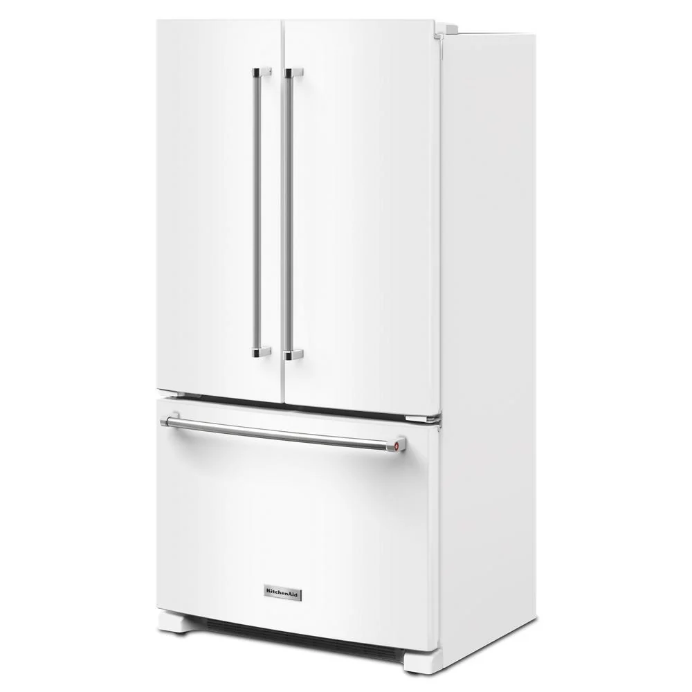 Kitchenaid KRFC136RWH 20 cu. ft. 36-Inch Width Counter-Depth French Door Refrigerator with Interior Dispense - Image 12