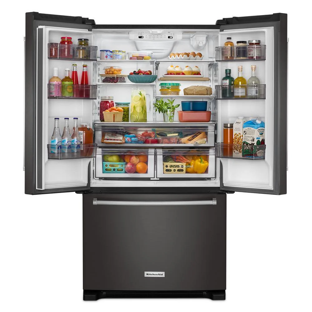 Kitchenaid KRFC136RWH 20 cu. ft. 36-Inch Width Counter-Depth French Door Refrigerator with Interior Dispense - Image 15
