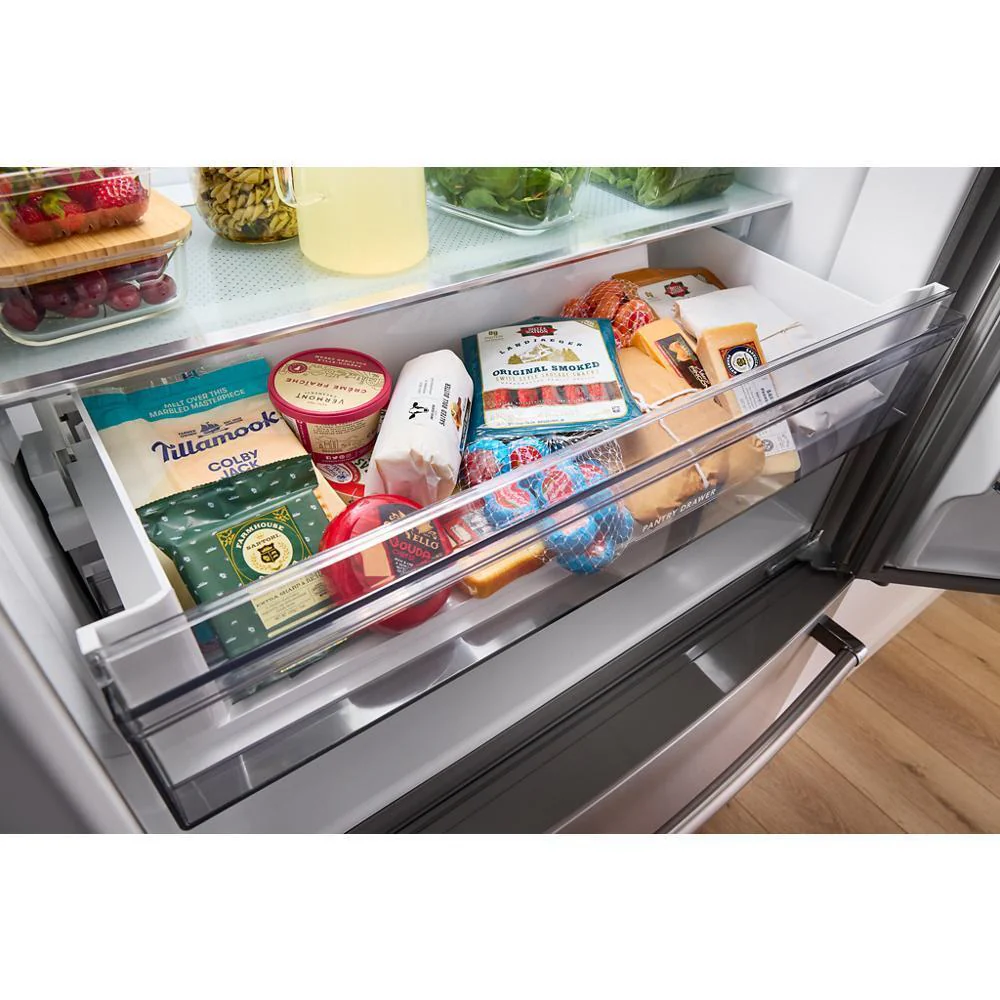 Kitchenaid KRFC136RWH 20 cu. ft. 36-Inch Width Counter-Depth French Door Refrigerator with Interior Dispense - Image 5