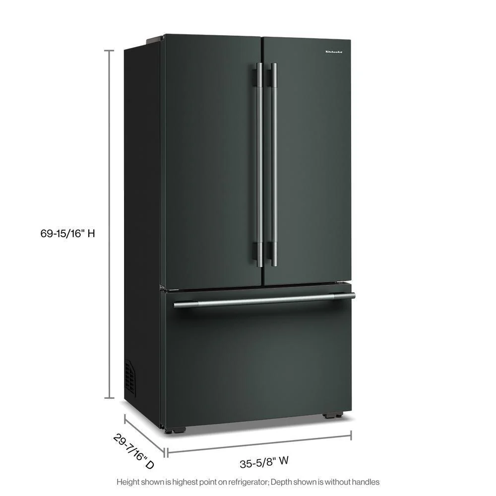 Kitchenaid KRFC236SJP Counter-Depth French Door Refrigerator with Internal Water Dispenser - Image 3