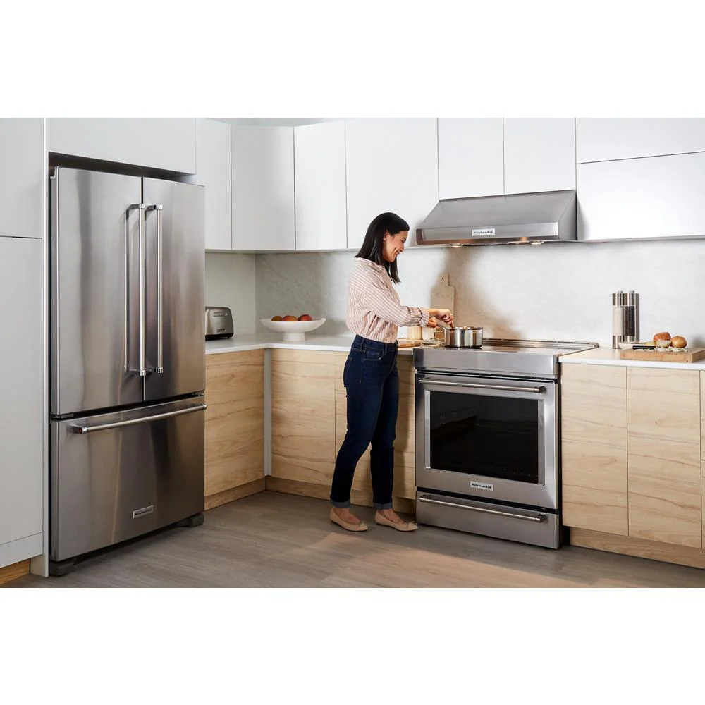 Kitchenaid 20 cu. ft. 36-Inch Width Counter-Depth French Door Refrigerator with Interior Dispense - Image 17