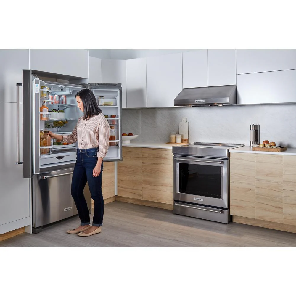 Kitchenaid 20 cu. ft. 36-Inch Width Counter-Depth French Door Refrigerator with Interior Dispense - Image 18