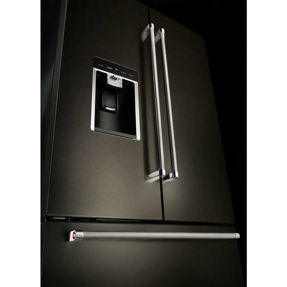 Kitchenaid KRFC704FBS 23.8 cu. ft. 36" Counter-Depth French Door Platinum Interior Refrigerator with PrintShield™ Finish - Image 2