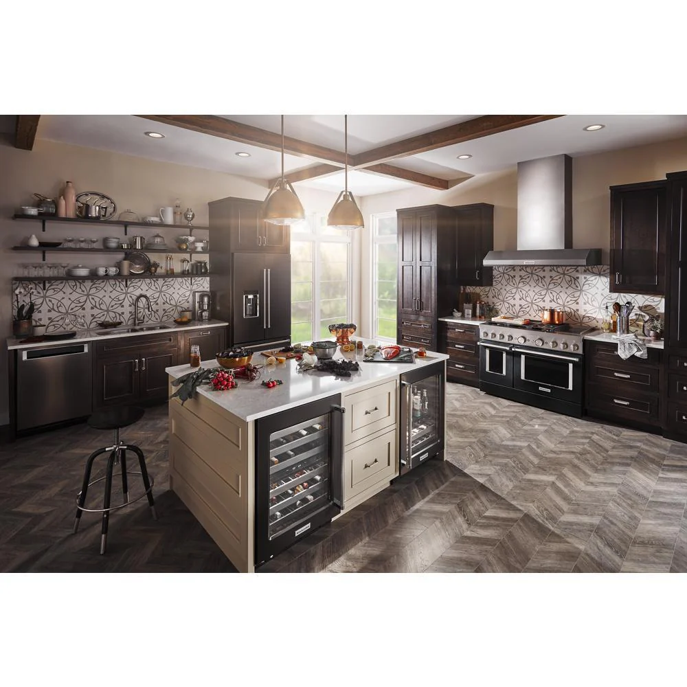 Kitchenaid KRFC704FBS 23.8 cu. ft. 36" Counter-Depth French Door Platinum Interior Refrigerator with PrintShield™ Finish - Image 21