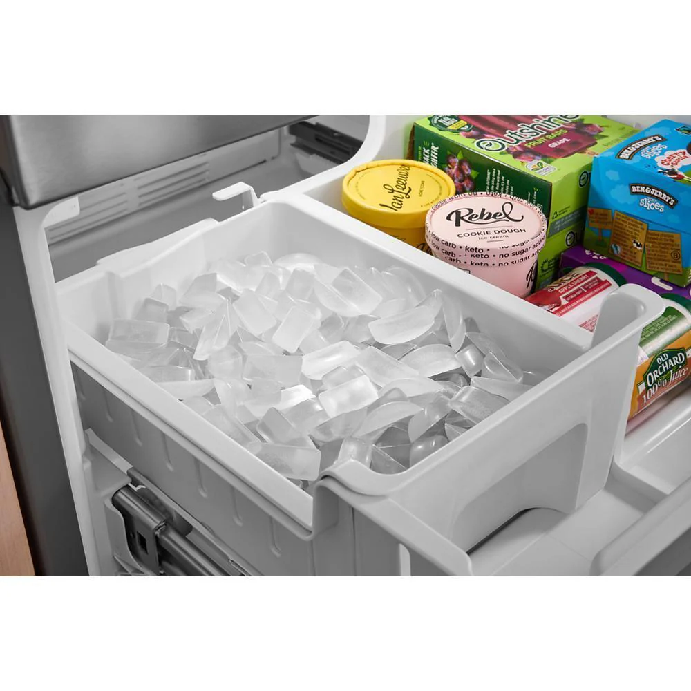 Kitchenaid KRFF330SPS 20 cu. Ft. 30-Inch Width Standard Depth French Door Refrigerator with PrintShield® Finish and Interior Dispense - Image 9