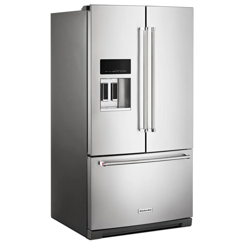 Kitchenaid KRFF577KPS 26.8 Cu. Ft. Standard-Depth French Door Refrigerator with Exterior Ice and Water Dispenser - Image 2