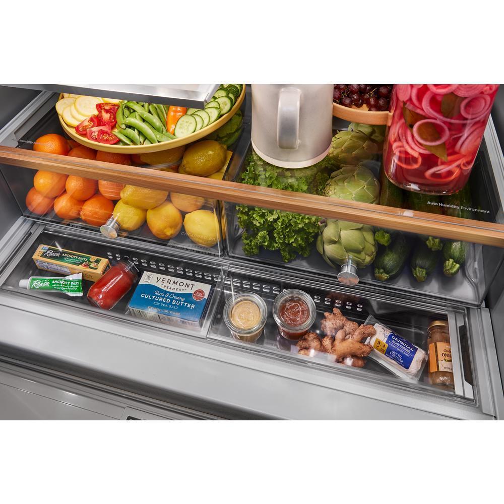 Kitchenaid KRMF536RPS 26.2 Cu. Ft. Multi-Door French Door Refrigerator with Platinum Interior - Image 19