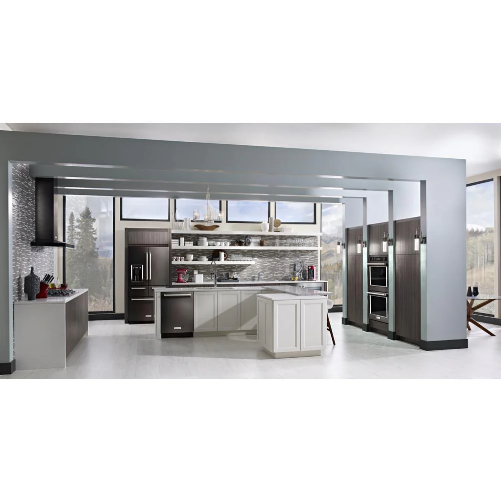 Kitchenaid KRMF706EBS 25.8 Cu. Ft. 36" Multi-Door Freestanding Refrigerator with Platinum Interior Design and PrintShield™ Finish - Image 26