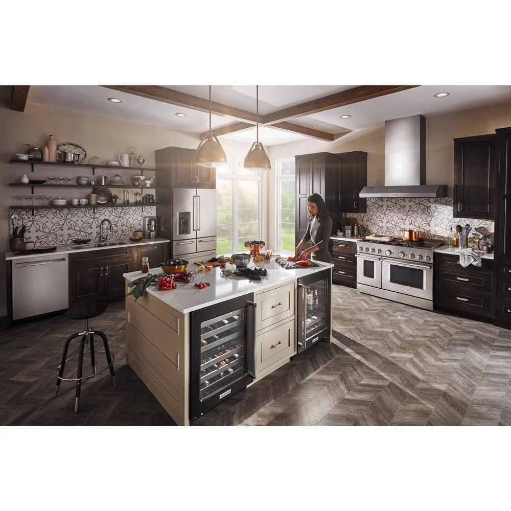Kitchenaid KRMF706ESS 25.8 Cu. Ft. 36" Multi-Door Freestanding Refrigerator with Platinum Interior Design - Image 26