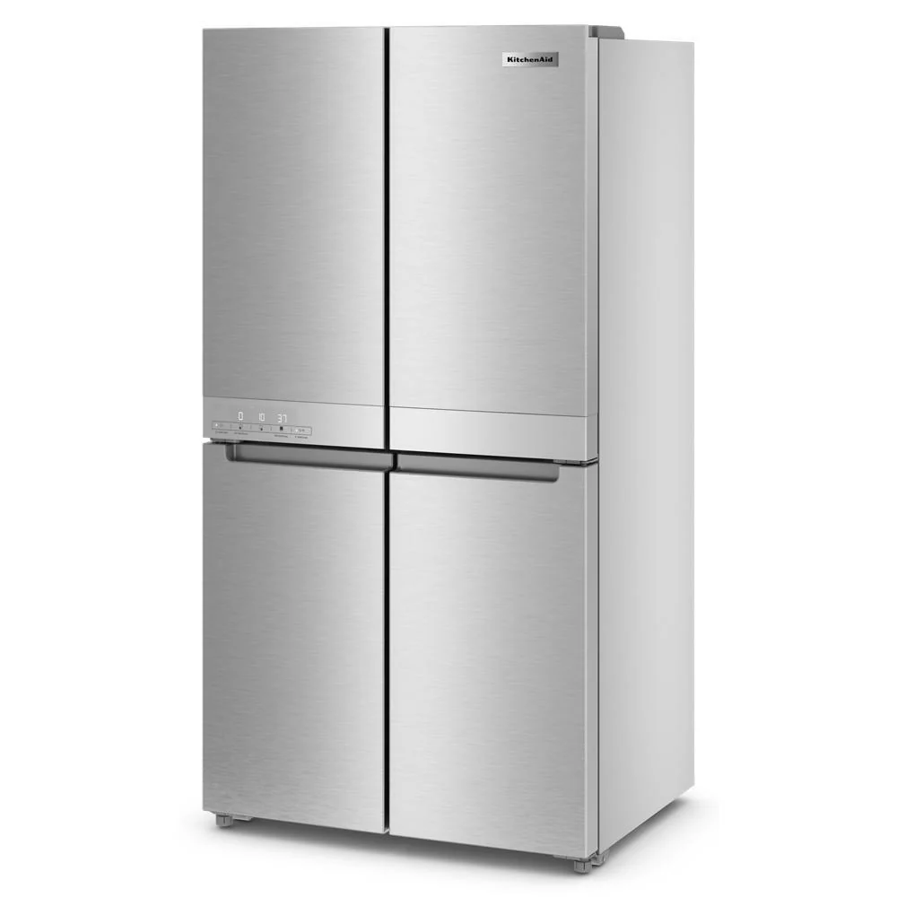 Kitchenaid KRQC506MPS 19.4 cu. ft. 36-inch wide Counter-Depth 4-Door Refrigerator with PrintShield™ Finish - Image 2