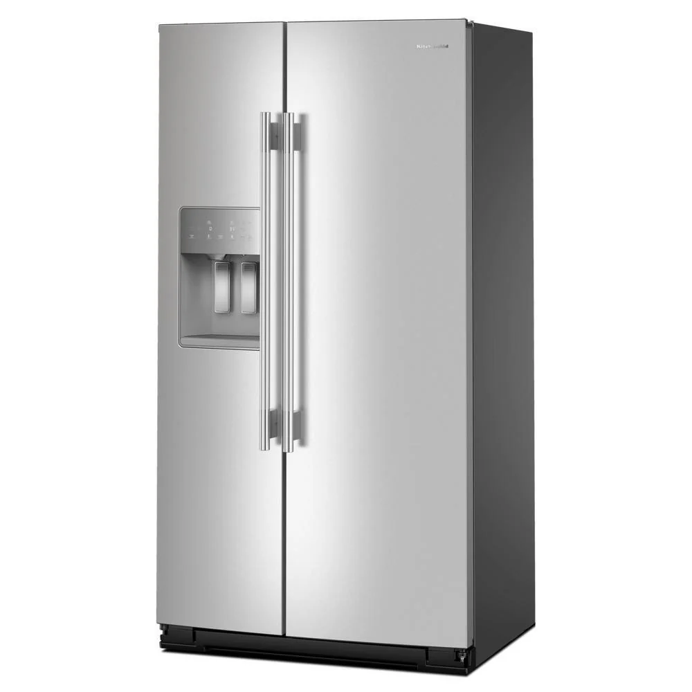 Kitchenaid KRSC536RPS 20.8 Cu. Ft. Counter-Depth Side-by-Side Refrigerator with Exterior Ice and Water Dispenser in PrintShield® Finish - Image 7
