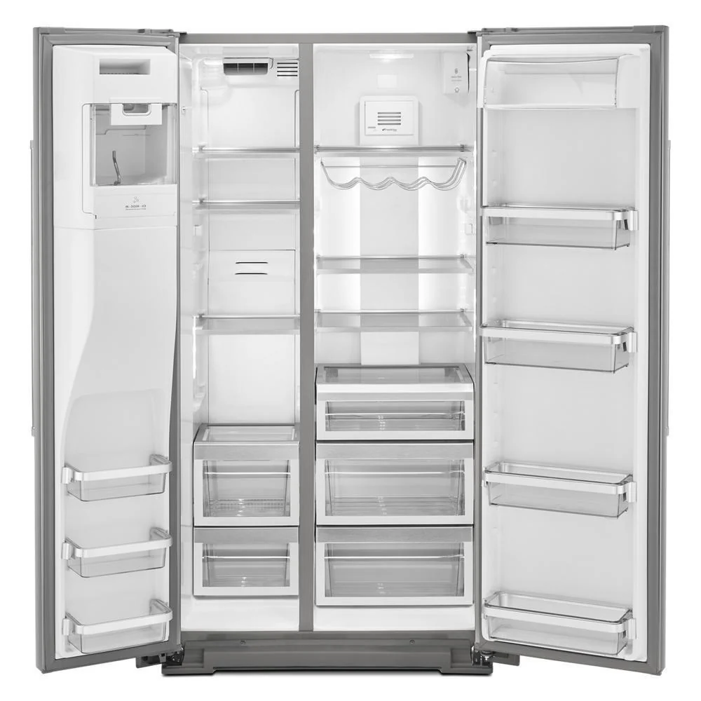 Kitchenaid KRSC700HPS 19.9 cu ft. Counter-Depth Side-by-Side Refrigerator with Exterior Ice and Water and PrintShield™ finish - Image 5