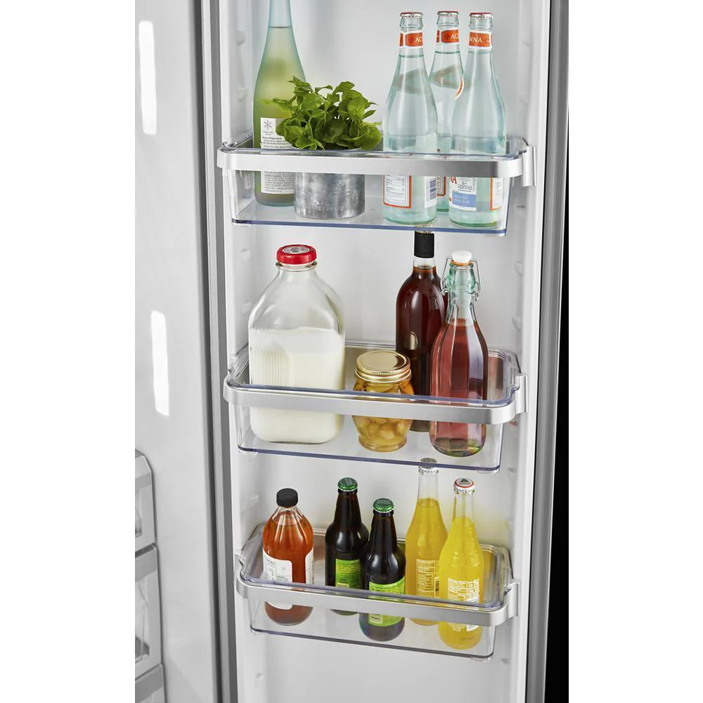 Kitchenaid KRSC703HPS 22.6 cu ft. Counter-Depth Side-by-Side Refrigerator with Exterior Ice and Water and PrintShield™ finish - Image 12