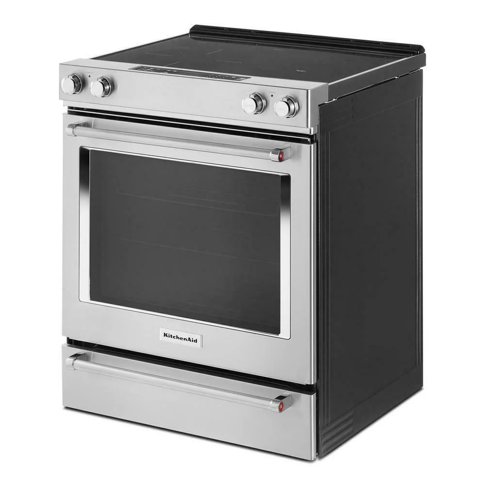 Kitchenaid KSEG700ESS 30-Inch 5-Element Electric Slide-In Convection Range - Image 3