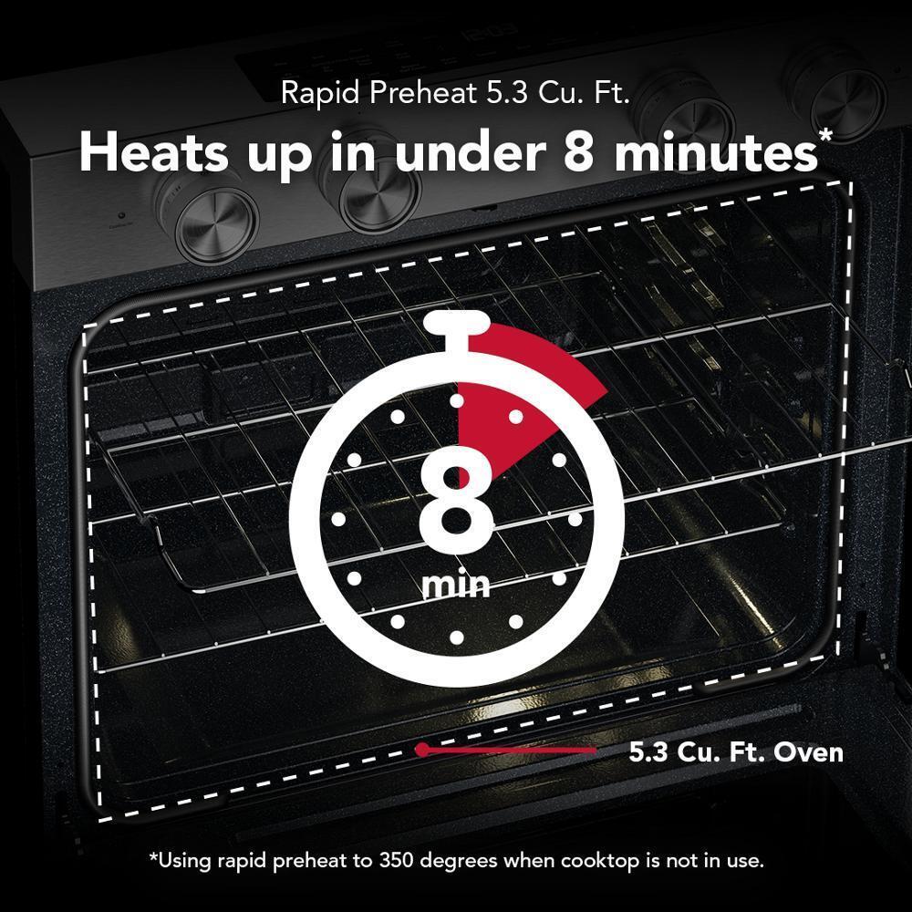 Kitchenaid KSES330SPS 5.3 Cu. Ft. Smart Slide-in Electric Range with Convection Cooking Modes - Image 16