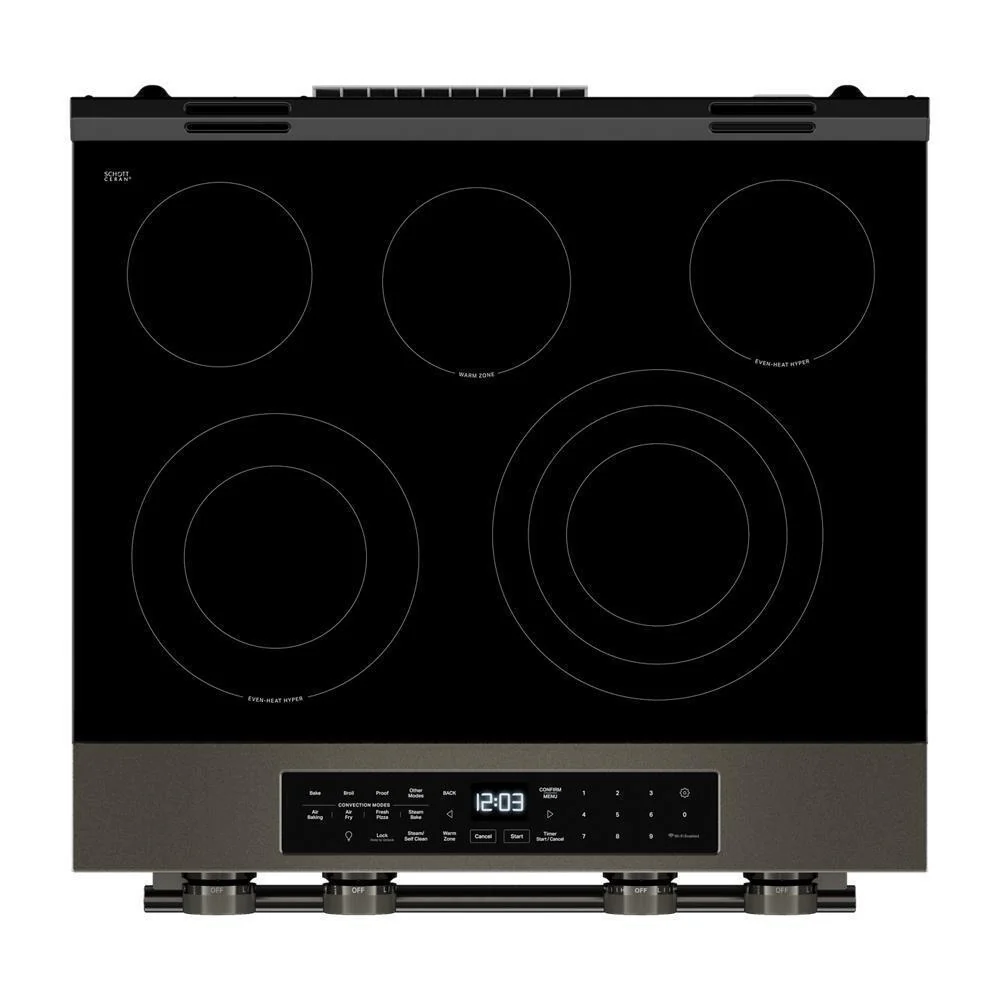 Kitchenaid KSES530SBE 5.3 Cu. Ft. Smart Slide-in Electric Range with Two Even-Heat™ Hyper Elements and Convection Cooking Modes - Image 10