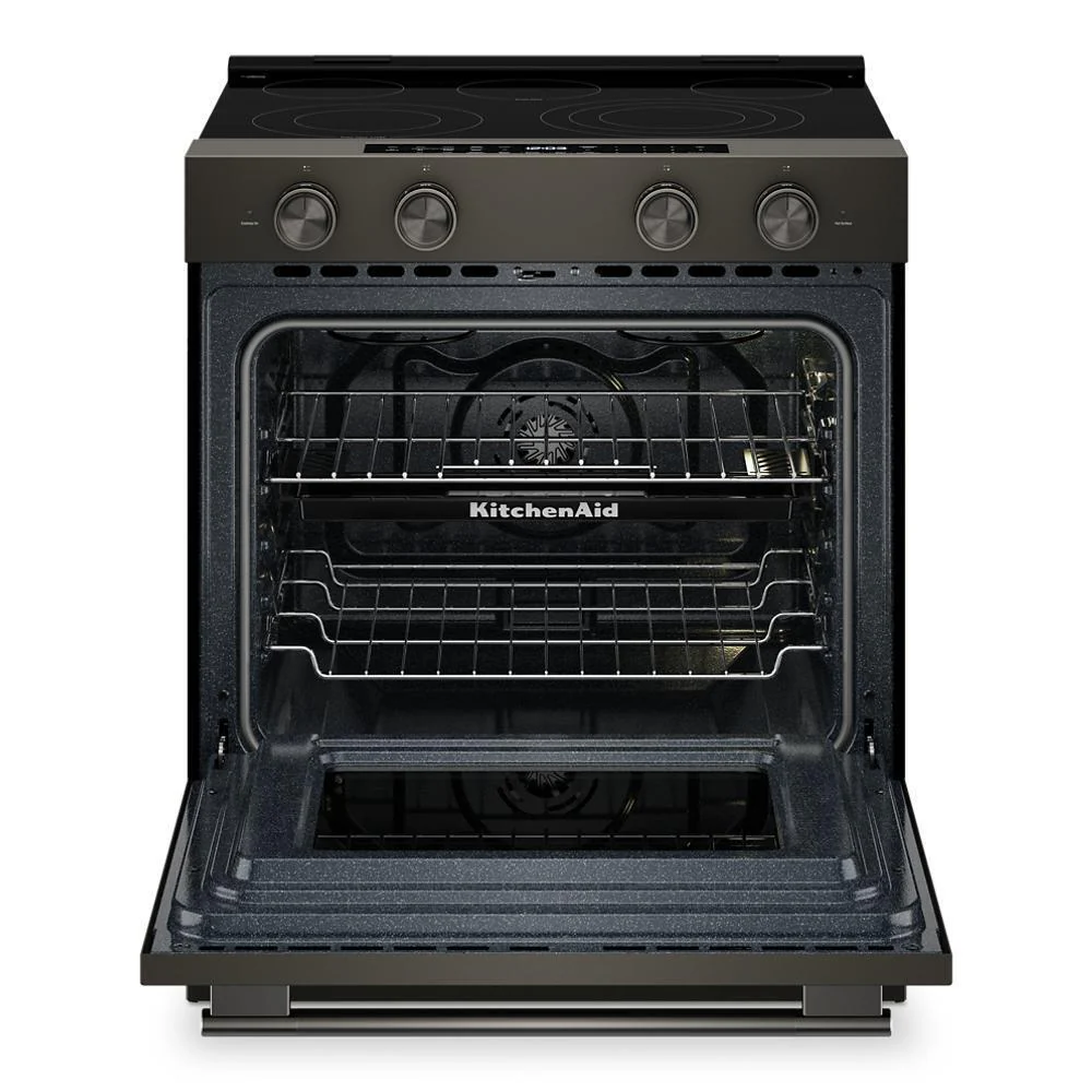 Kitchenaid KSES530SBE 5.3 Cu. Ft. Smart Slide-in Electric Range with Two Even-Heat™ Hyper Elements and Convection Cooking Modes - Image 15