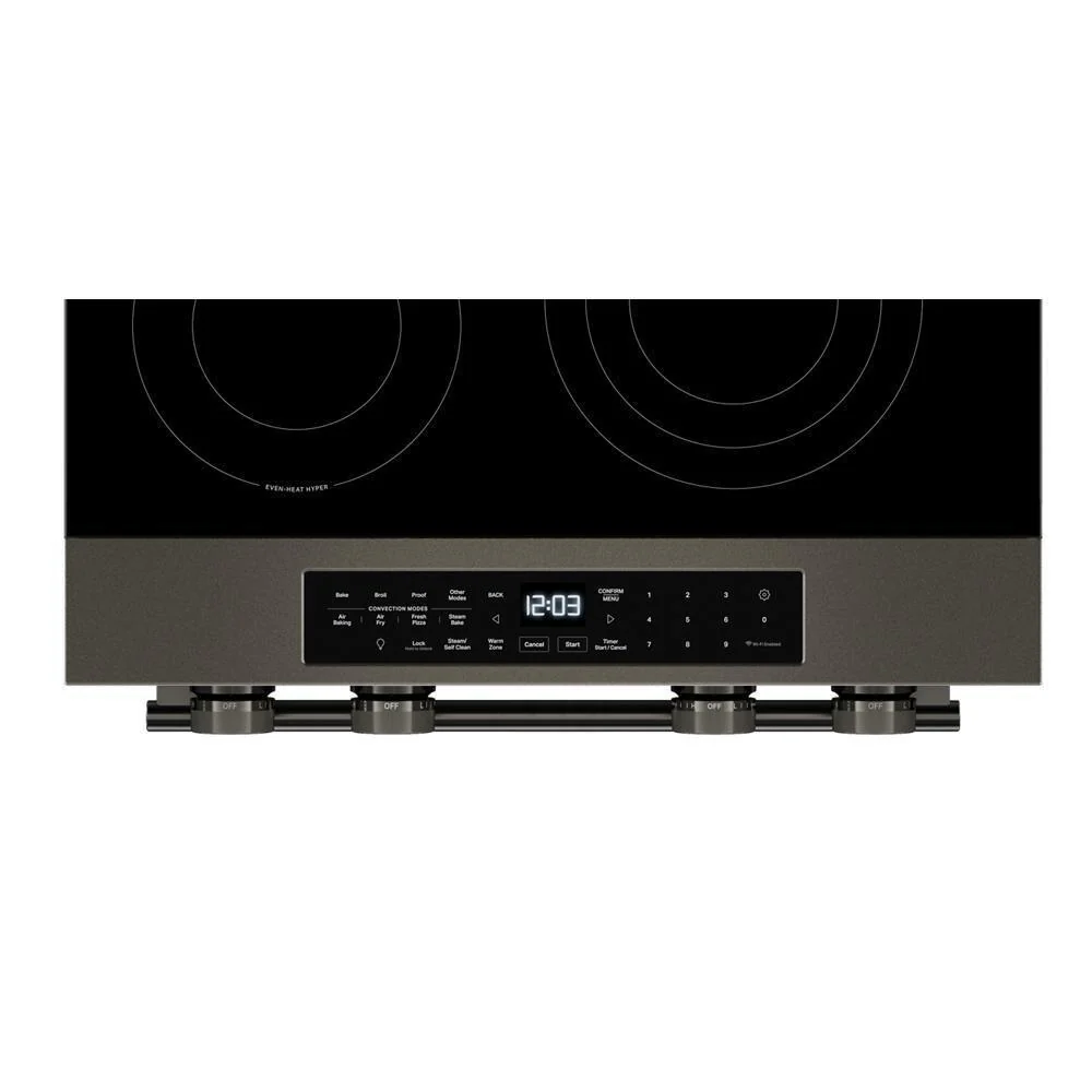 Kitchenaid KSES530SBE 5.3 Cu. Ft. Smart Slide-in Electric Range with Two Even-Heat™ Hyper Elements and Convection Cooking Modes - Image 5