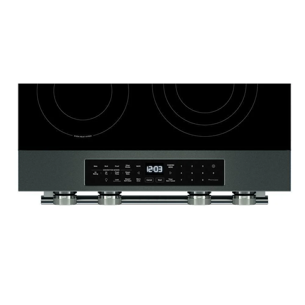 Kitchenaid KSES530SJP 5.3 Cu. Ft. Smart Slide-in Electric Range with Two Even-Heat™ Hyper Elements and Convection Cooking Modes - Image 10