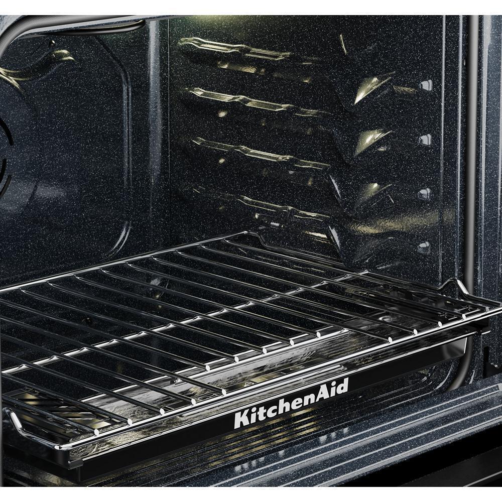 Kitchenaid KSES530SJP 5.3 Cu. Ft. Smart Slide-in Electric Range with Two Even-Heat™ Hyper Elements and Convection Cooking Modes - Image 14