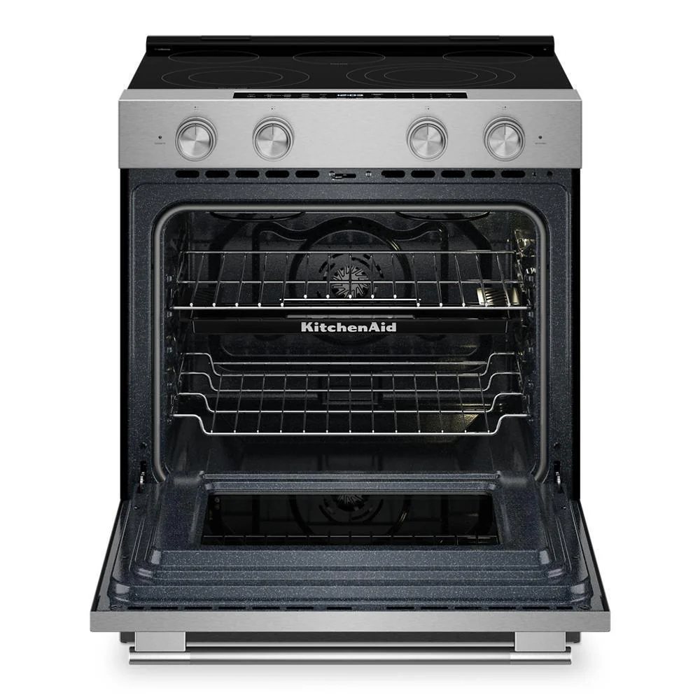 Kitchenaid KSES530SPS 5.3 Cu. Ft. Smart Slide-in Electric Range with Two Even-Heat™ Hyper Elements and Convection Cooking Modes - Image 18