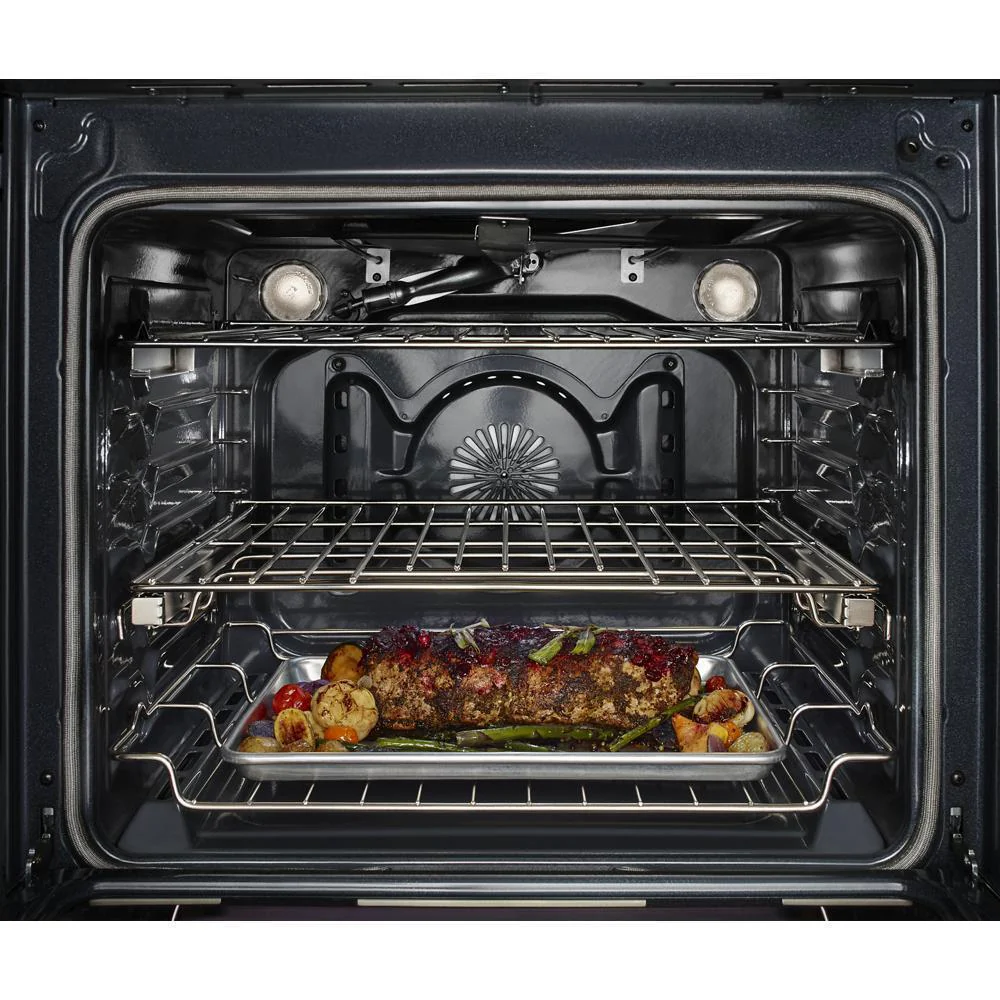 Kitchenaid KSGB900ESS 30-Inch 5 Burner Gas Convection Slide-In Range with Baking Drawer - Image 12
