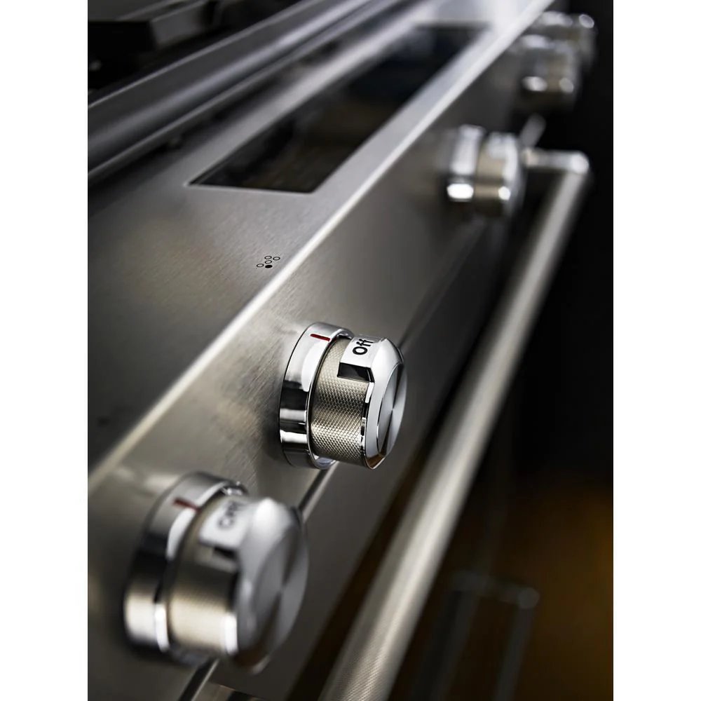 Kitchenaid KSGB900ESS 30-Inch 5 Burner Gas Convection Slide-In Range with Baking Drawer - Image 18