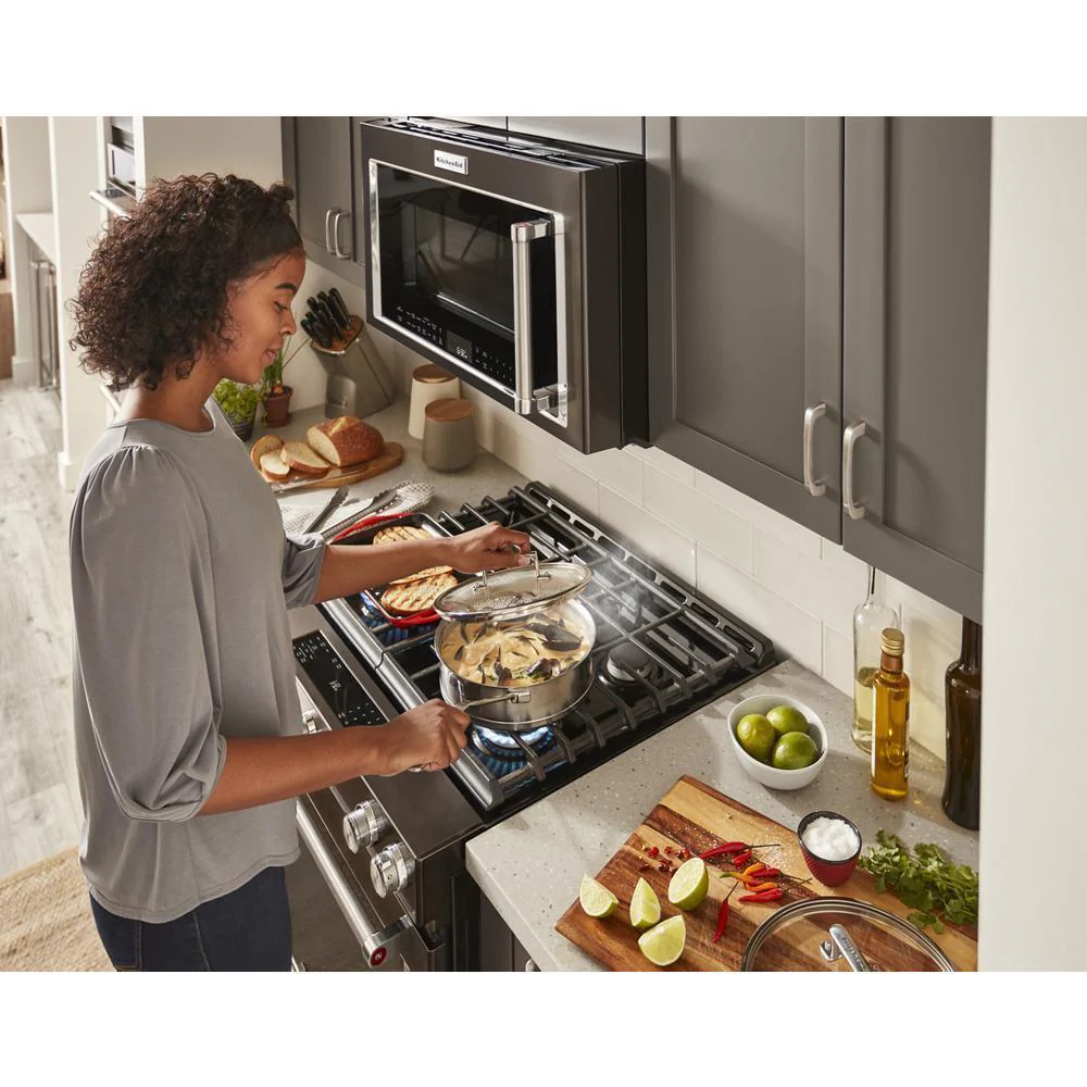 Kitchenaid KSGG700EBS 30-Inch 5-Burner Gas Slide-In Convection Range - Image 36