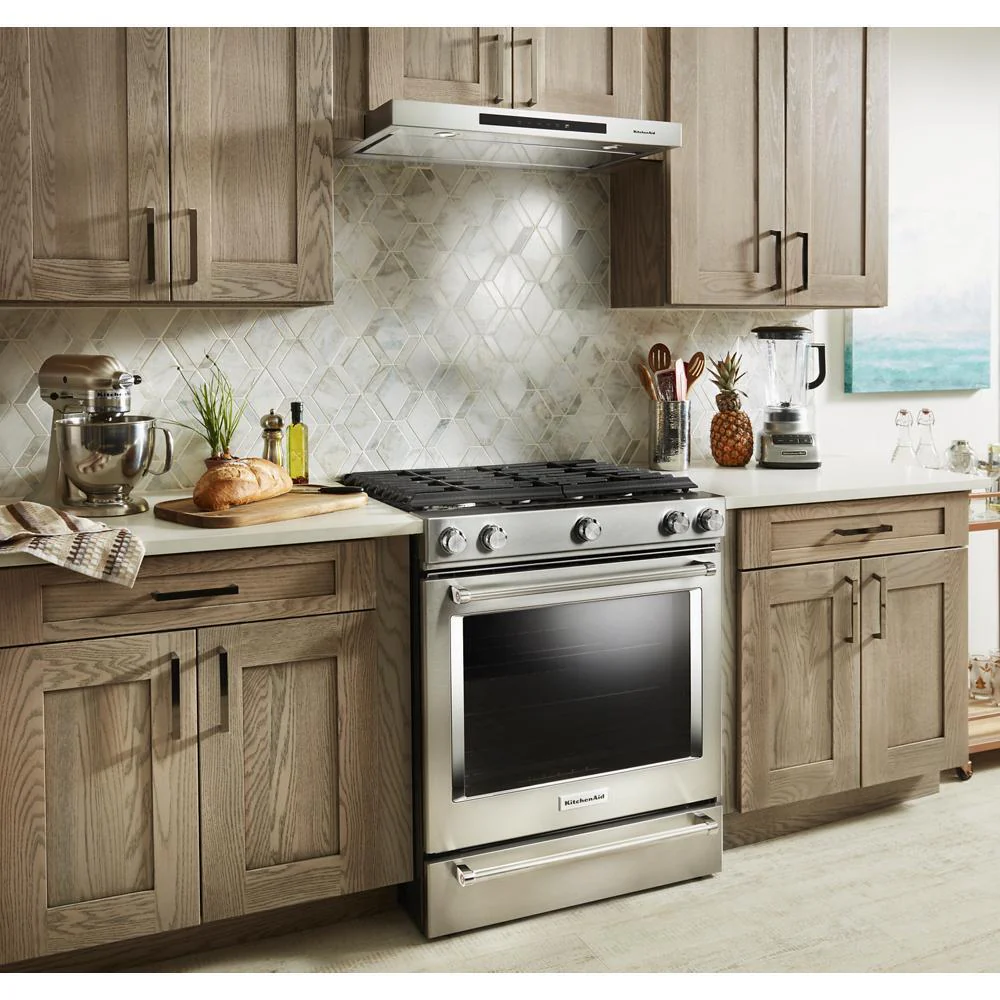 Kitchenaid KSGG700ESS 30-Inch 5-Burner Gas Slide-In Convection Range - Image 6