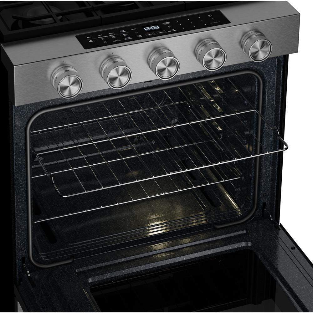 Kitchenaid KSGS330SPS 5.0 Cu. Ft. Smart Slide-in Gas Range with Convection Cooking Modes - Image 11