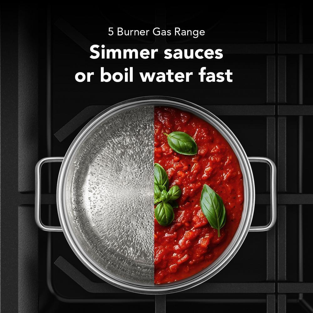 Kitchenaid KSGS330SPS 5.0 Cu. Ft. Smart Slide-in Gas Range with Convection Cooking Modes - Image 13